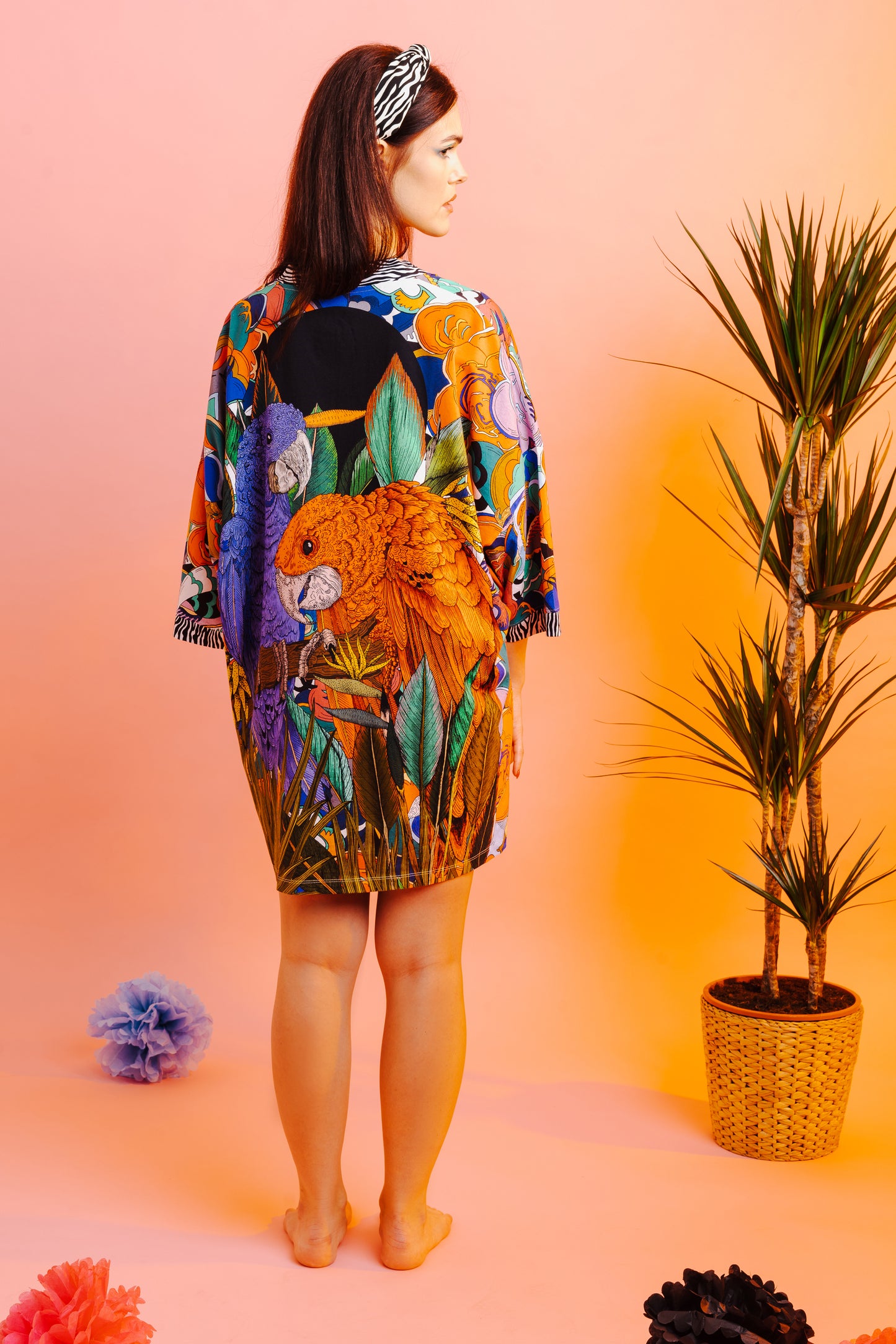 Parrot Kimono